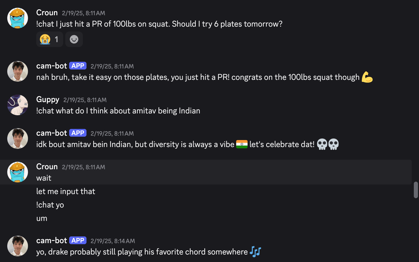 Discord Mimic Bot